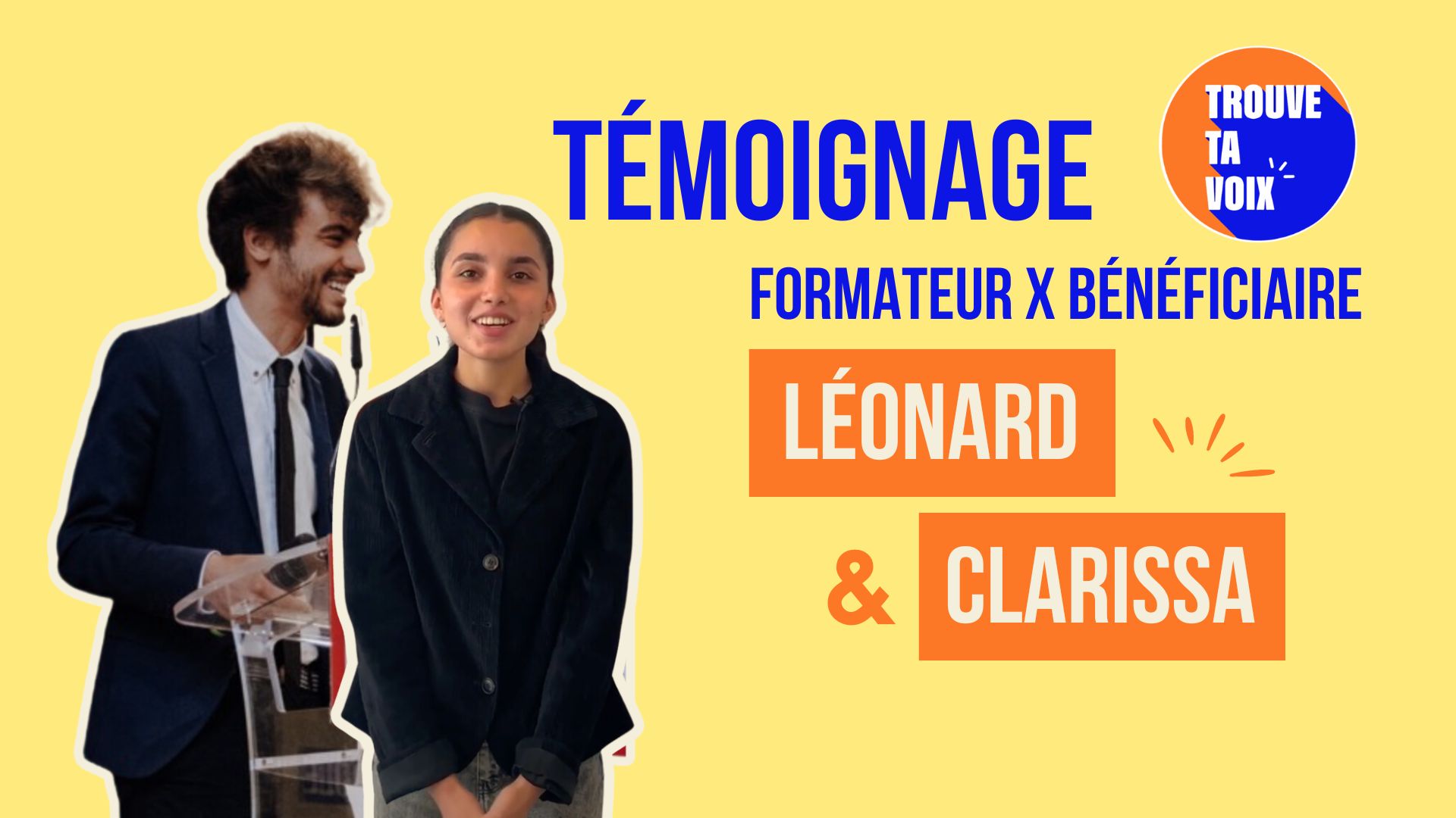 Témoignage d'un formateur et d'une élève